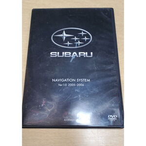 Subaru Denso OEM Navigation System DVD Disc Ver 1.0 2005-2006 West 86283AG04A